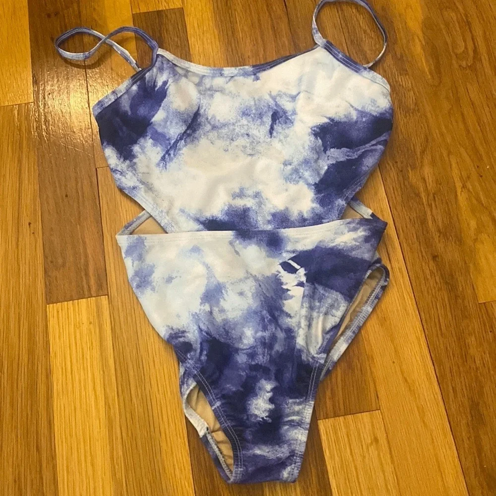 Set of Three Old Navy Girls One Piece Swimsuits Size L